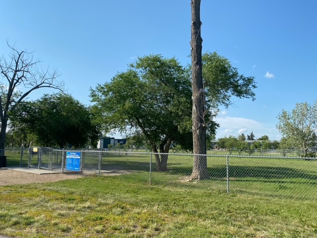 Māmowimīwēyitamōwin All Dogs off-leash area in Regina